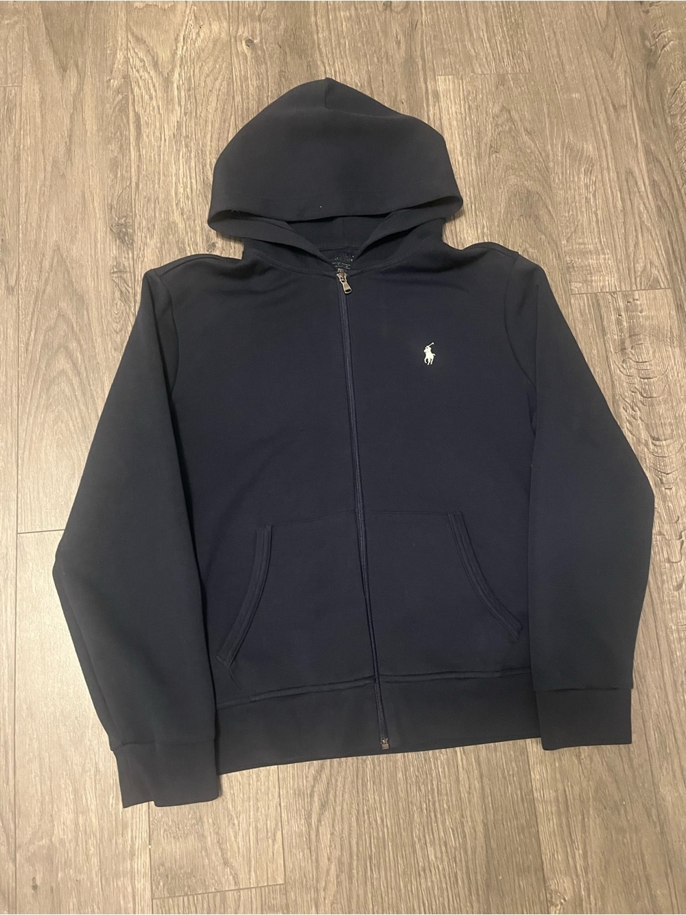 Polo by Ralph Lauren Kids Dark Navy Full-Zip Hoodie image 2